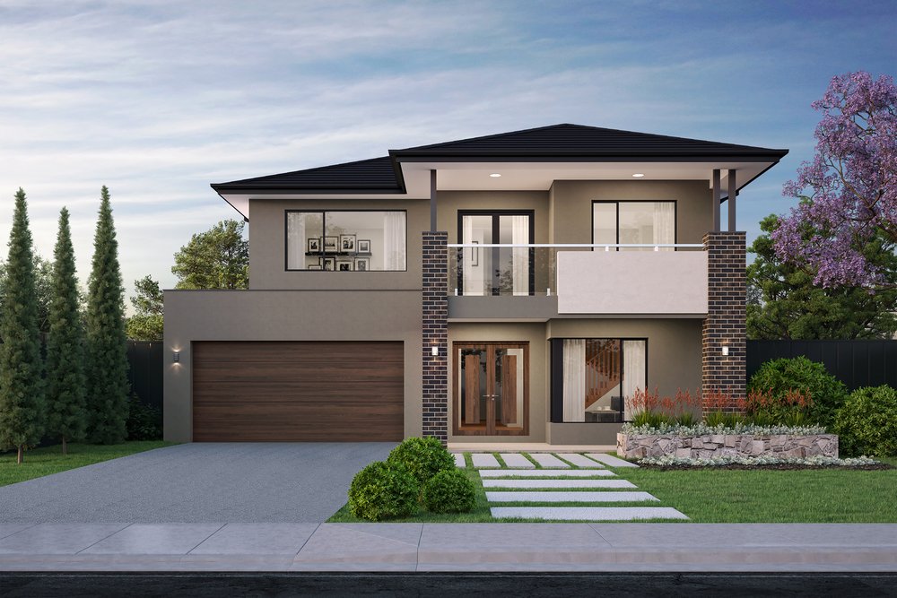 [House & Land] Lot Lot 38 Sorrento 43 (Modern Facade) by Orbit Homes